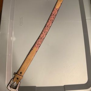 Girls size Med John Deer belt